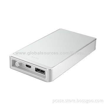 Power Bank with 5,000mAh/3.7V Battery Capacity and 5V DC/0.5A Input